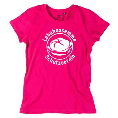 Damen - Shirt "Leberkassemme Schutzverein" - meinherzschlag.de