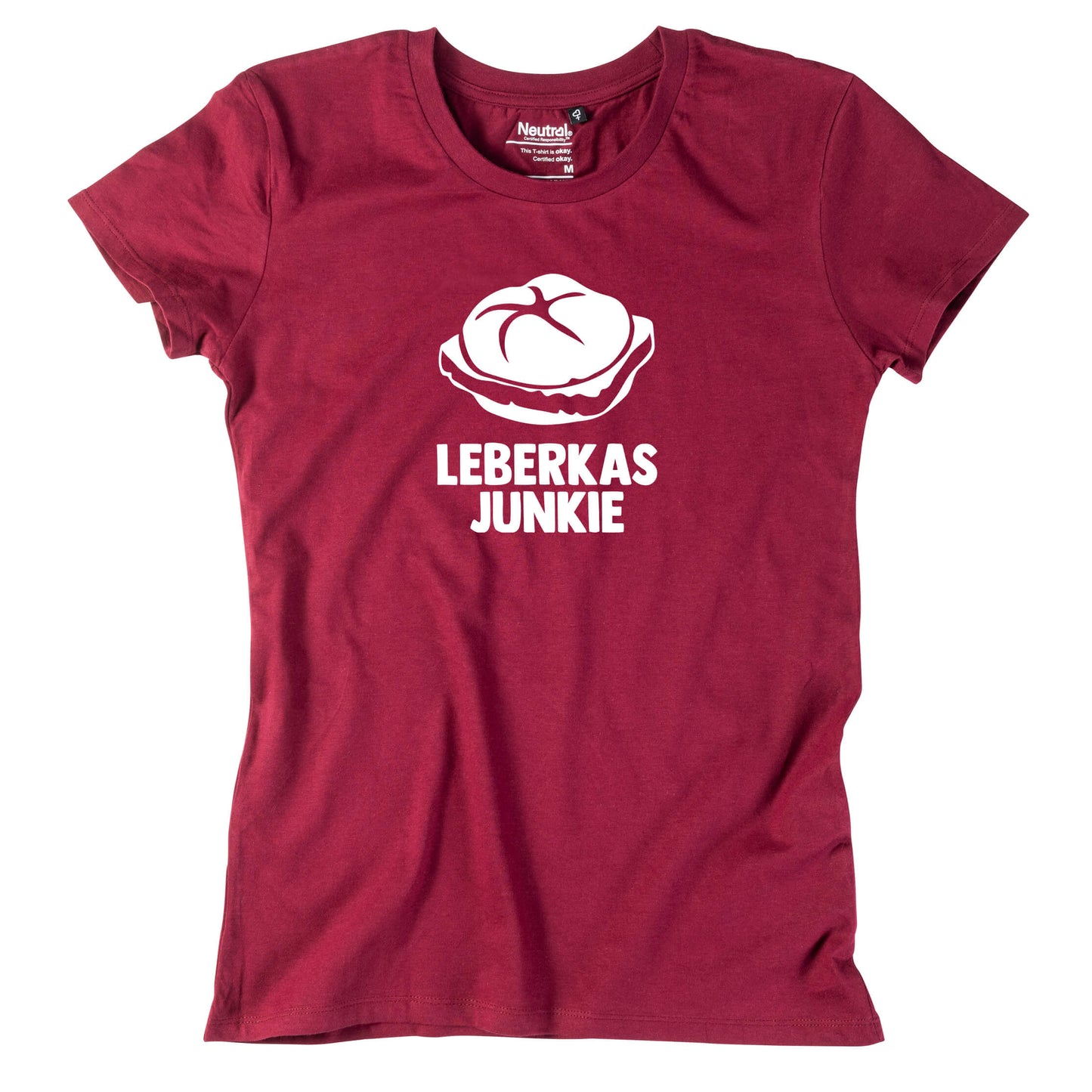 Damen - Shirt "Leberkasjunkie" - meinherzschlag.de