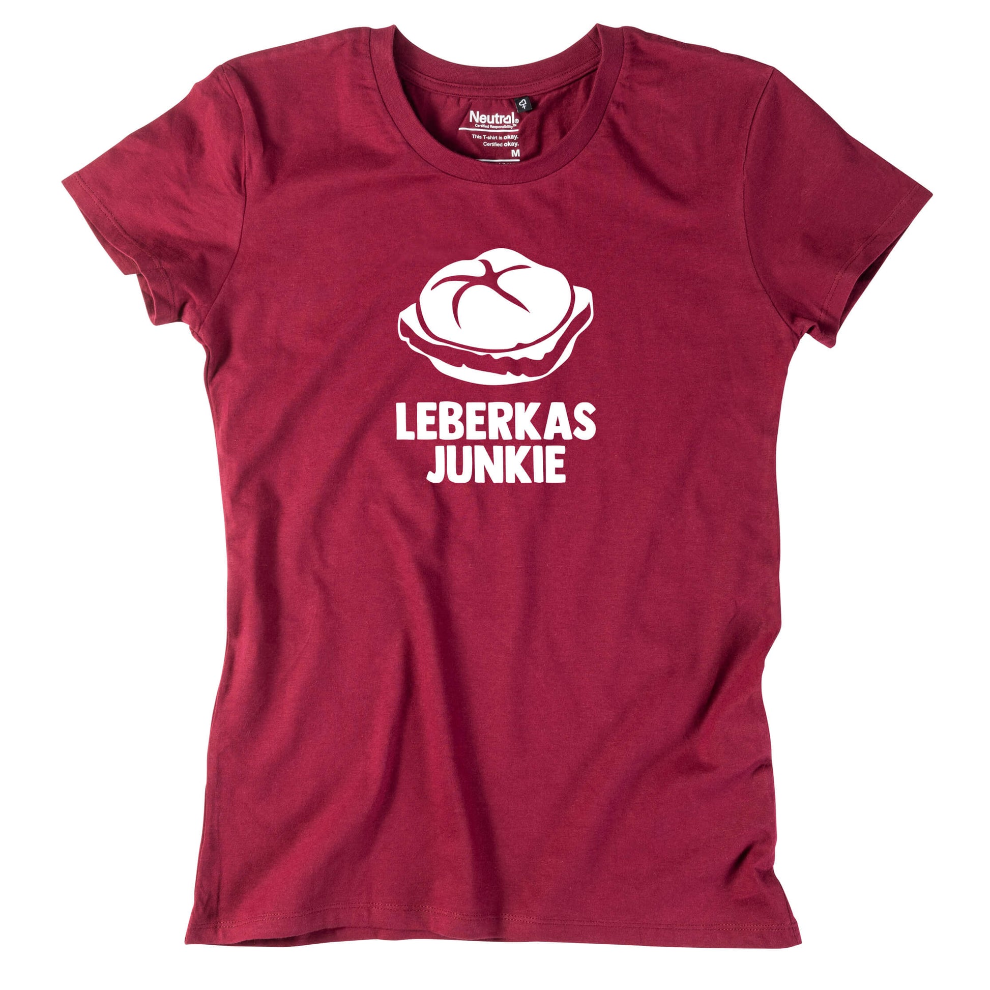 Damen - Shirt "Leberkasjunkie" - meinherzschlag.de