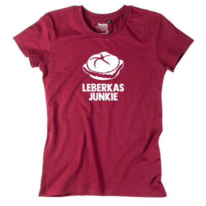 Damen - Shirt "Leberkasjunkie" - meinherzschlag.de