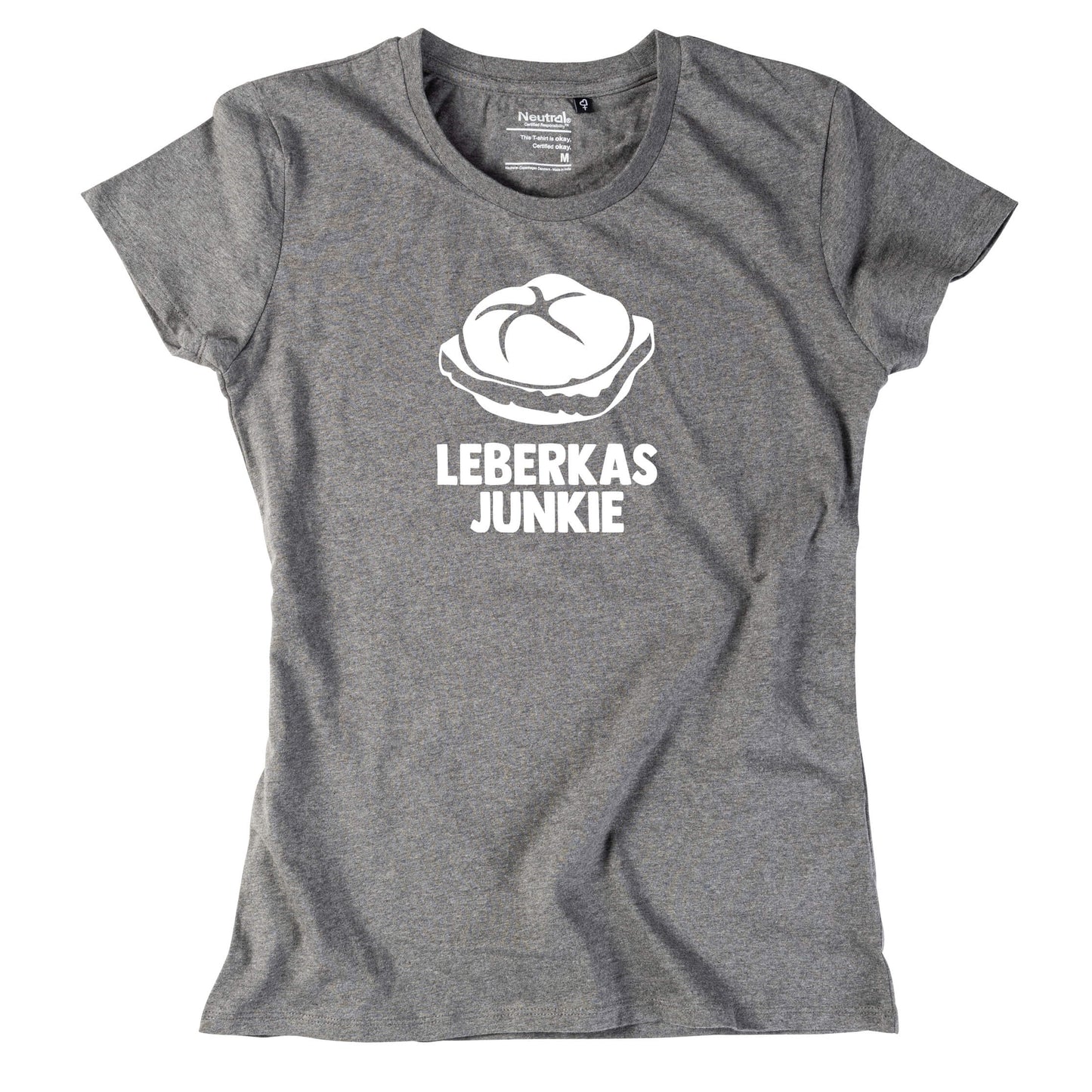 Damen - Shirt "Leberkasjunkie" - meinherzschlag.de