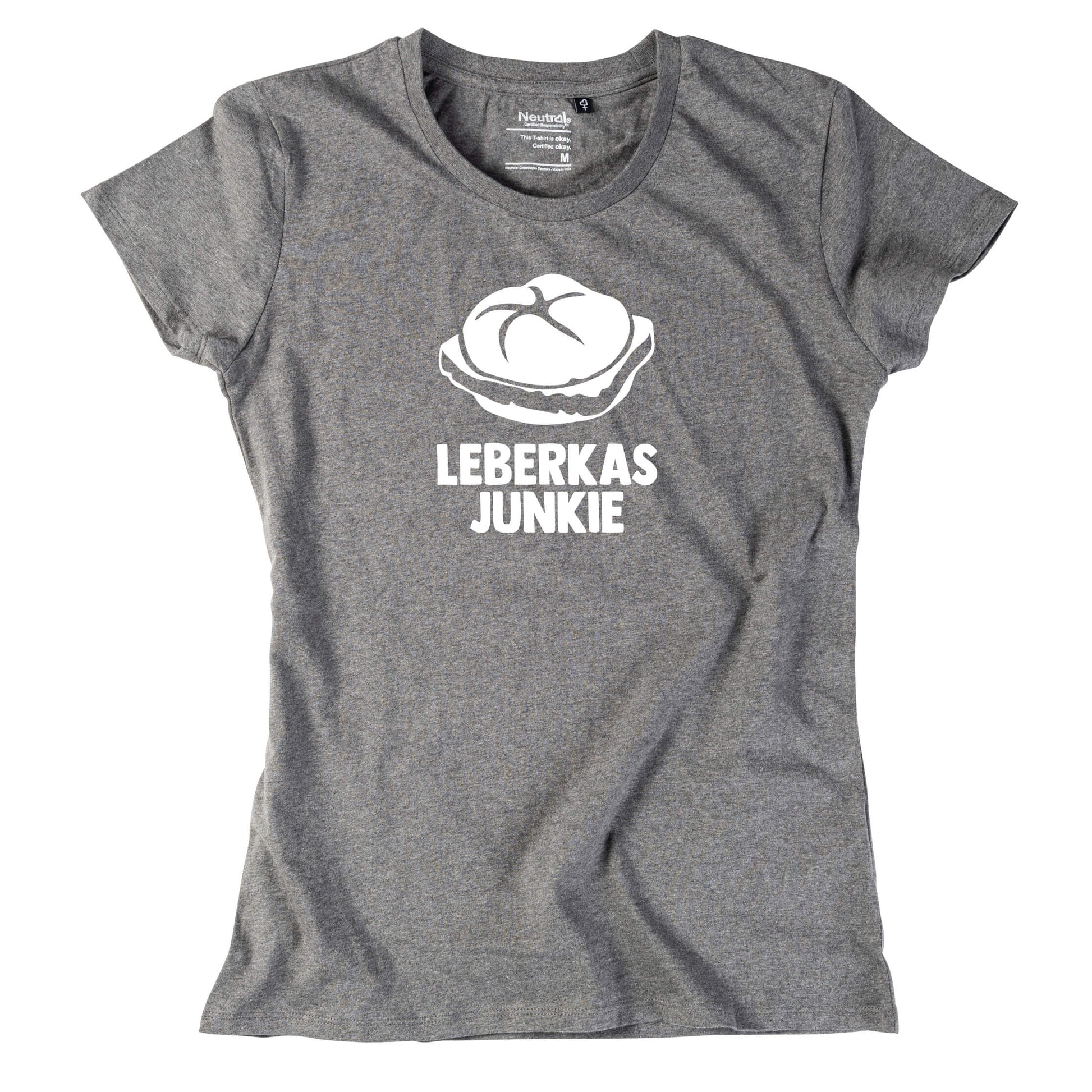 Damen - Shirt "Leberkasjunkie" - meinherzschlag.de