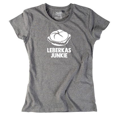 Damen - Shirt "Leberkasjunkie" - meinherzschlag.de