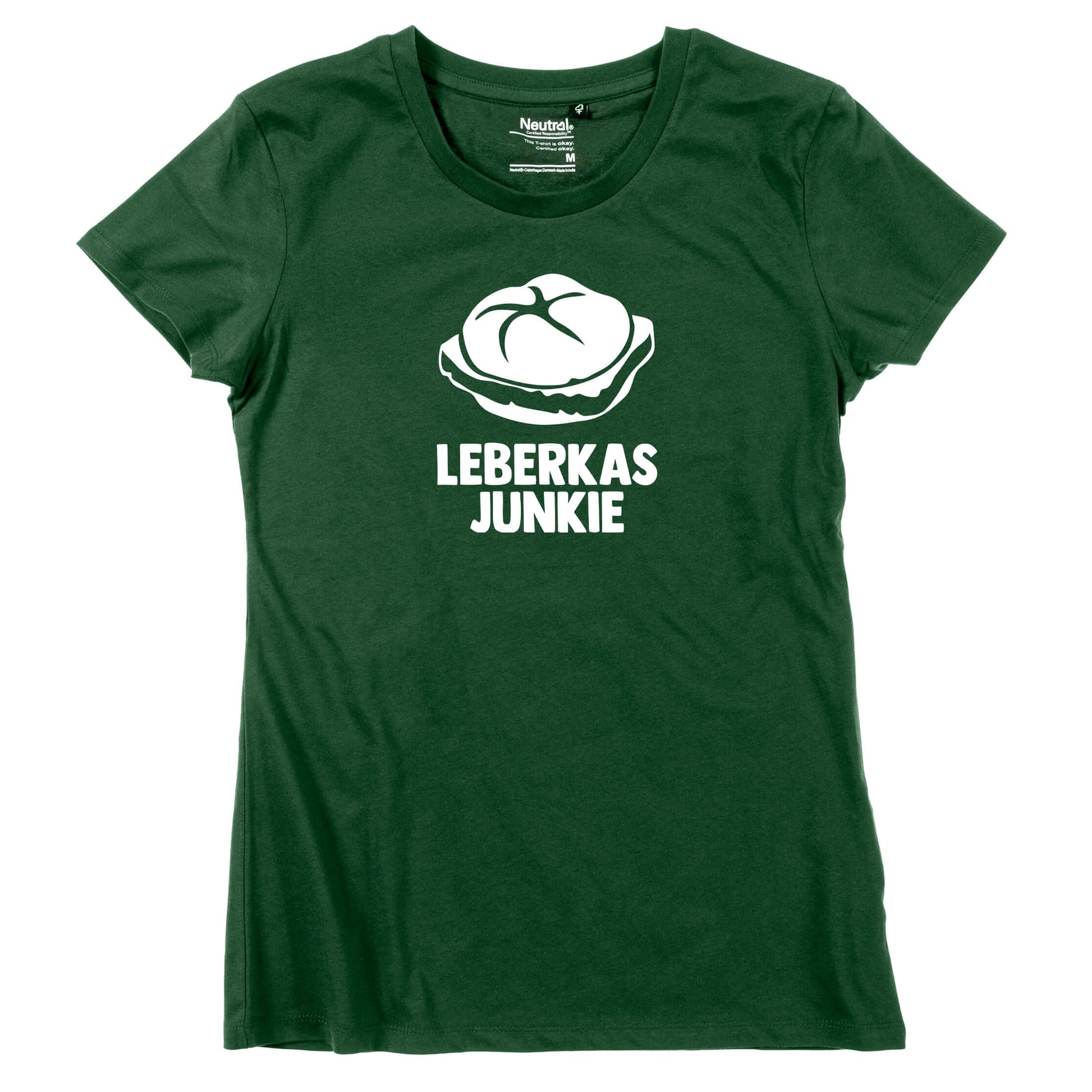 Damen - Shirt "Leberkasjunkie" - meinherzschlag.de