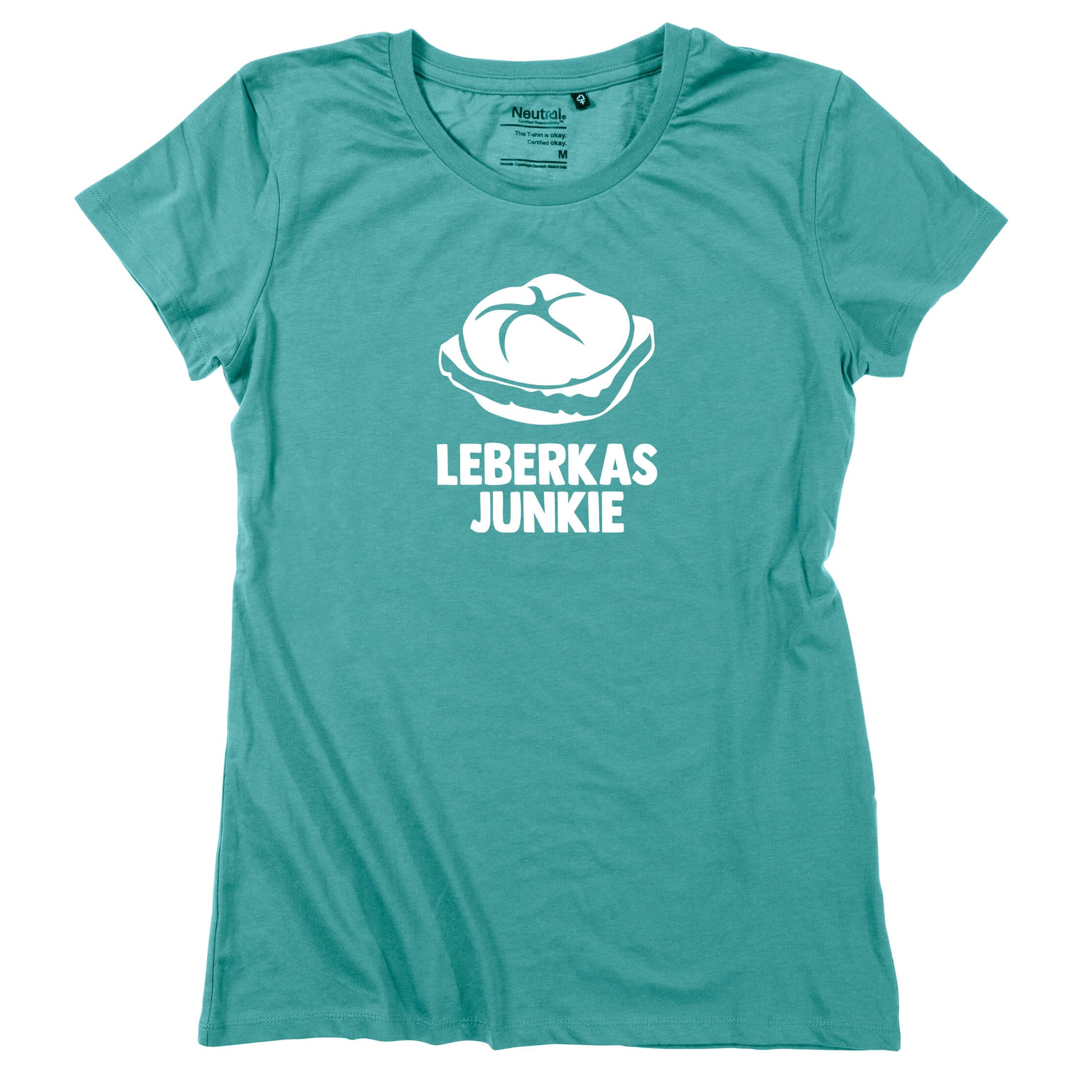 Damen - Shirt "Leberkasjunkie" - meinherzschlag.de