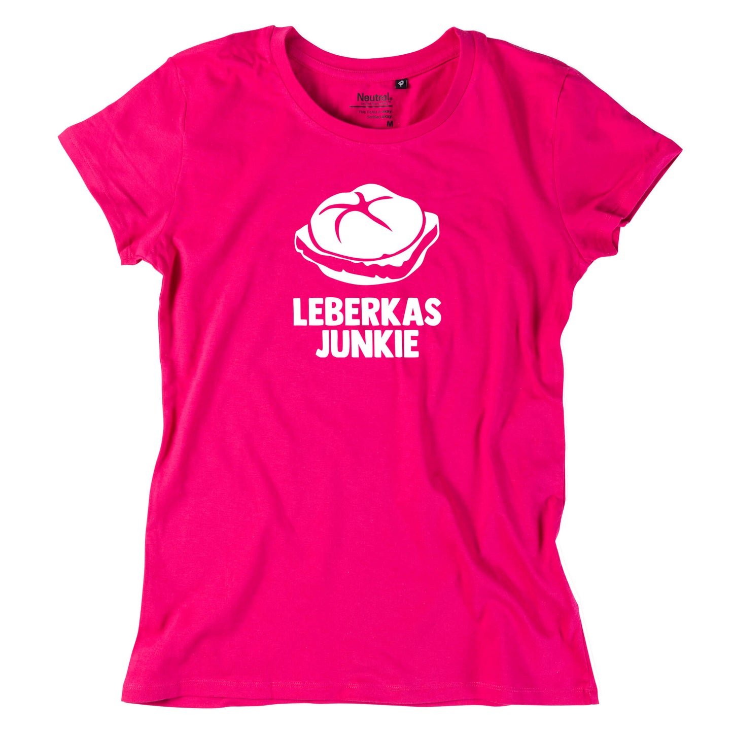 Damen - Shirt "Leberkasjunkie" - meinherzschlag.de