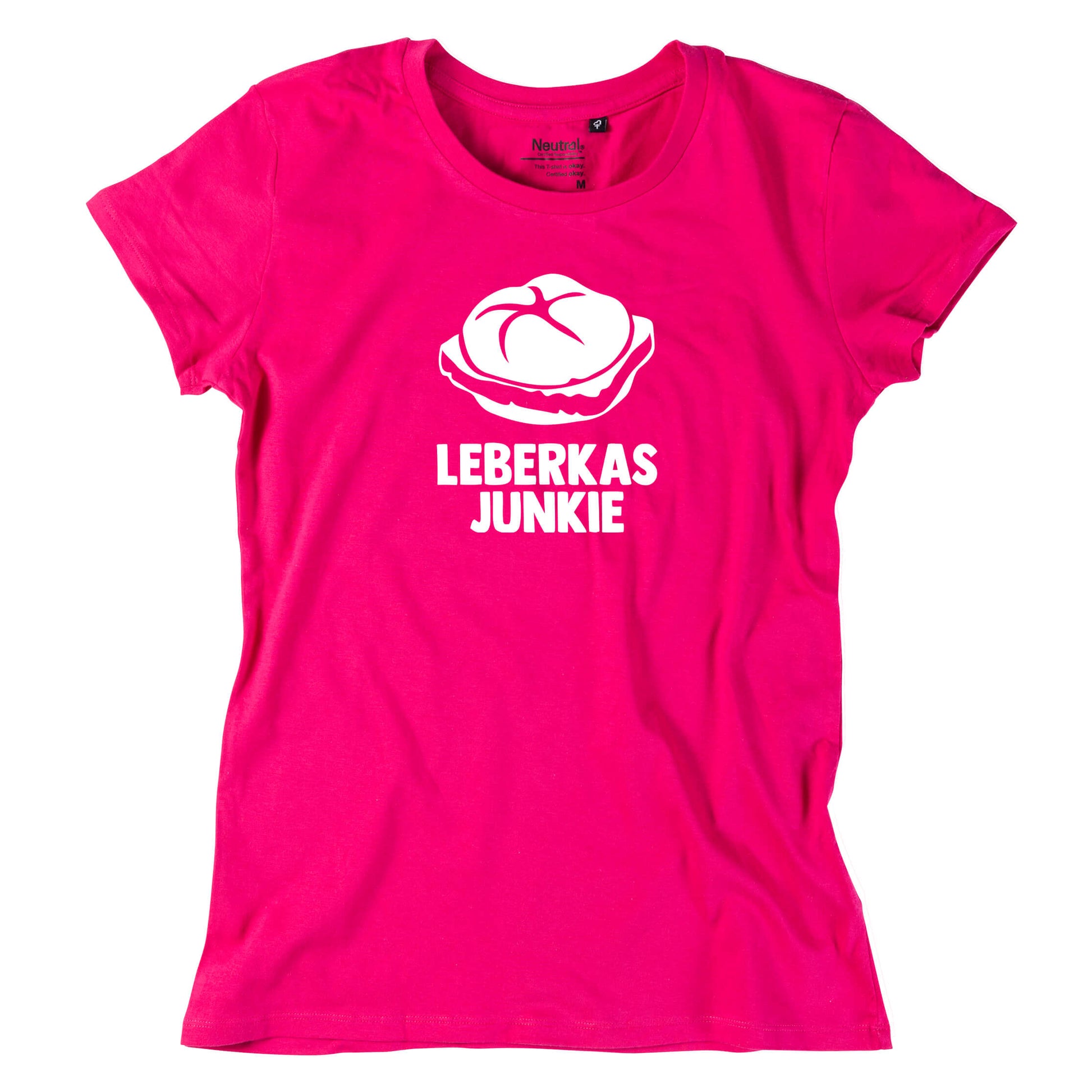 Damen - Shirt "Leberkasjunkie" - meinherzschlag.de