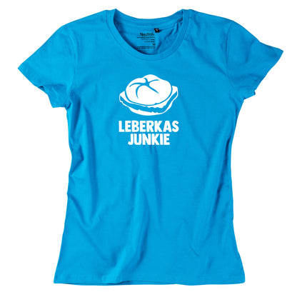 Damen - Shirt "Leberkasjunkie" - meinherzschlag.de