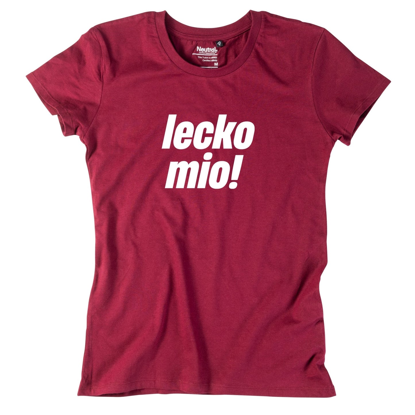 Damen - Shirt "lecko mio!" - meinherzschlag.de