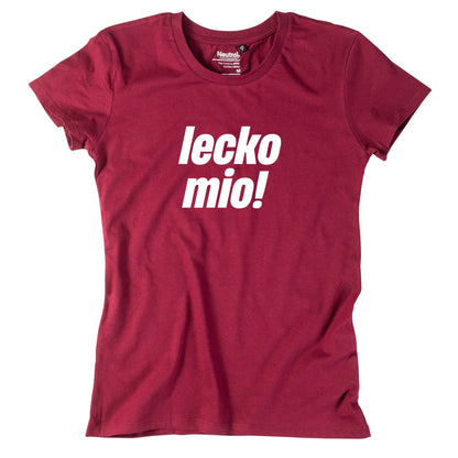 Damen - Shirt "lecko mio!" - meinherzschlag.de