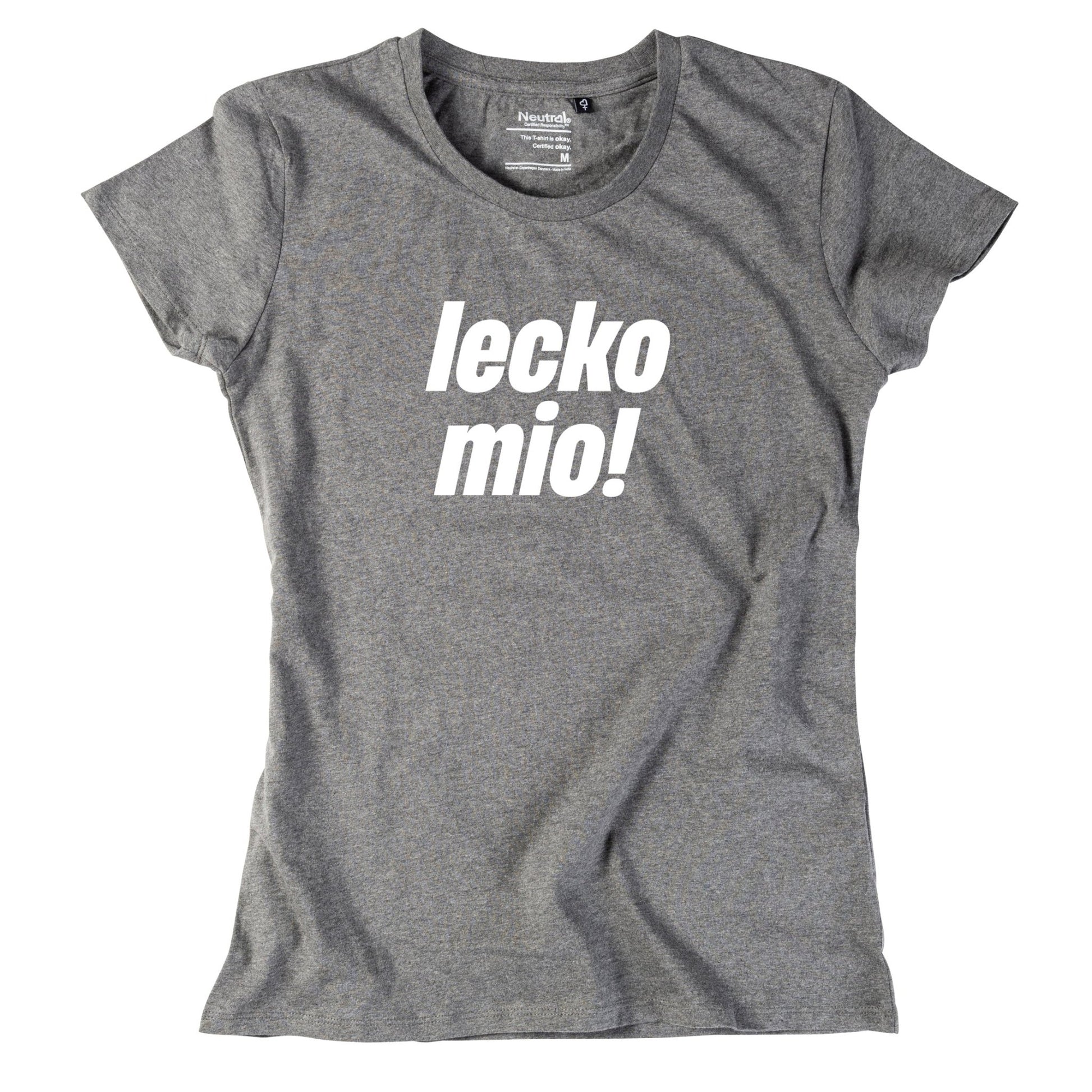 Damen - Shirt "lecko mio!" - meinherzschlag.de