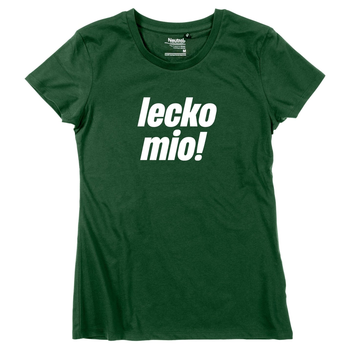 Damen - Shirt "lecko mio!" - meinherzschlag.de