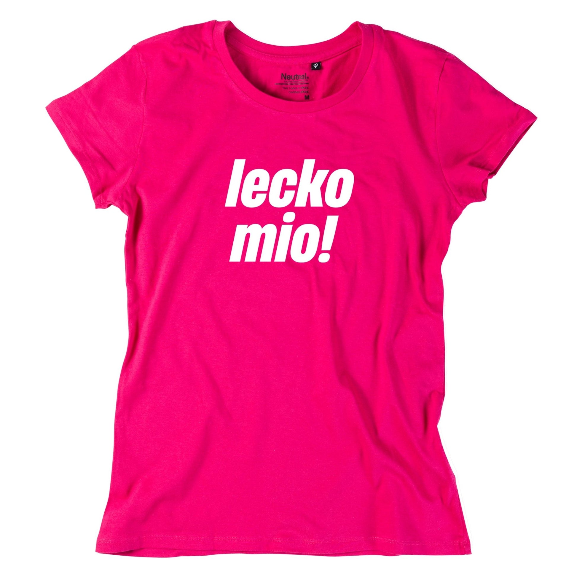 Damen - Shirt "lecko mio!" - meinherzschlag.de