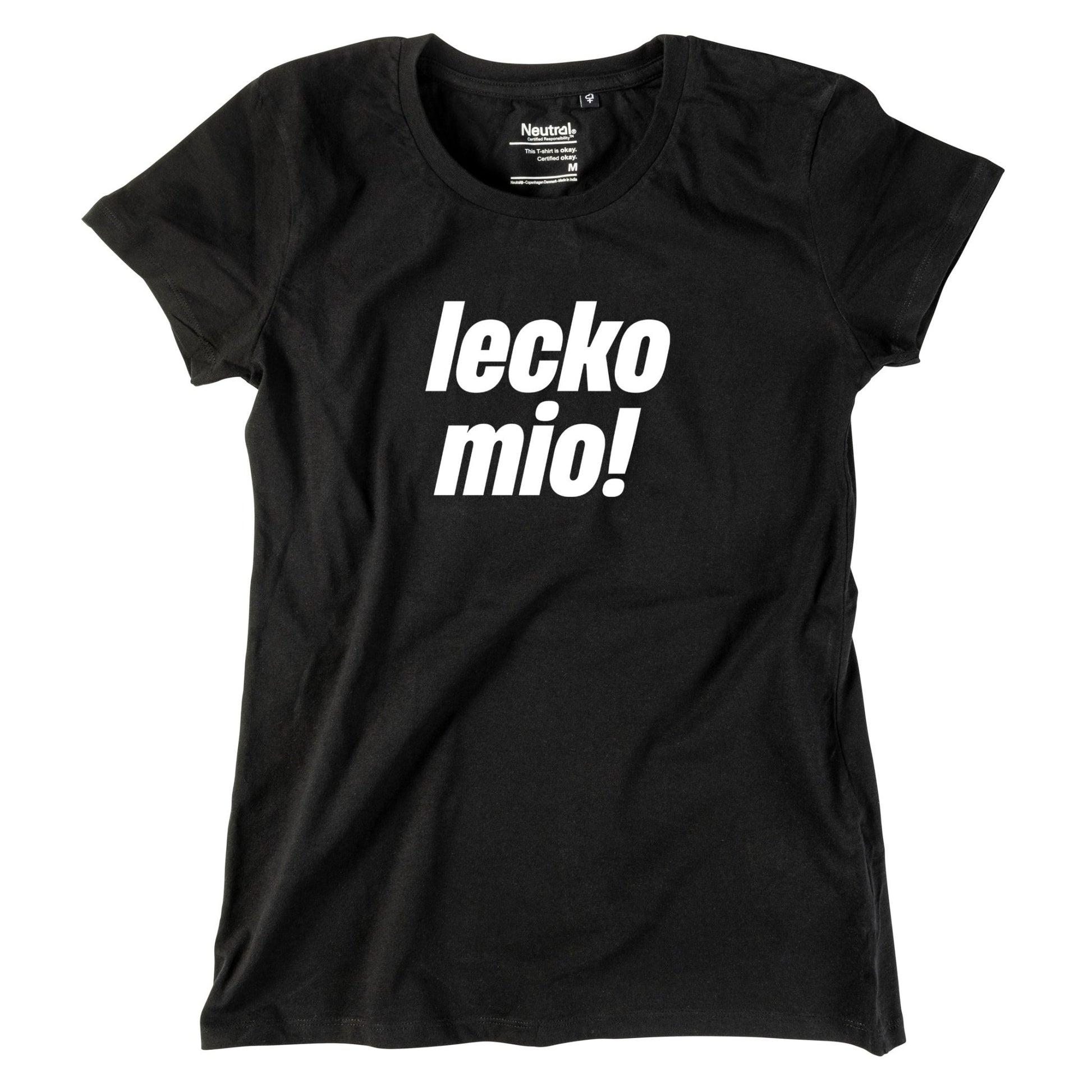 Damen - Shirt "lecko mio!" - meinherzschlag.de