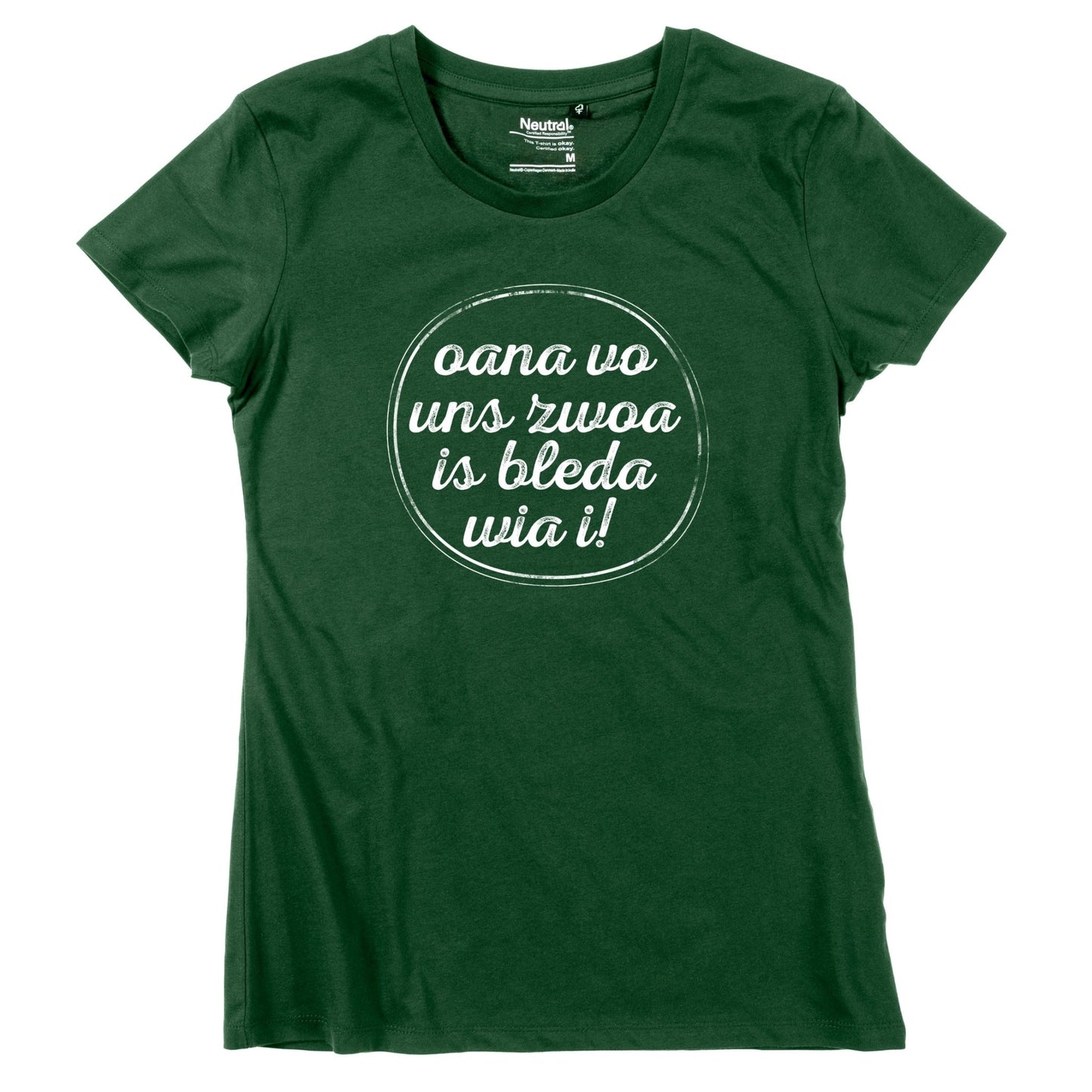 Damen - Shirt "Oana vo uns zwoa" - meinherzschlag.de