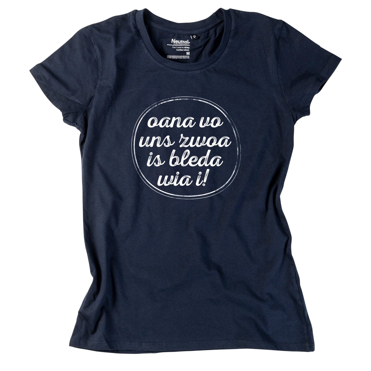 Damen - Shirt "Oana vo uns zwoa" - meinherzschlag.de