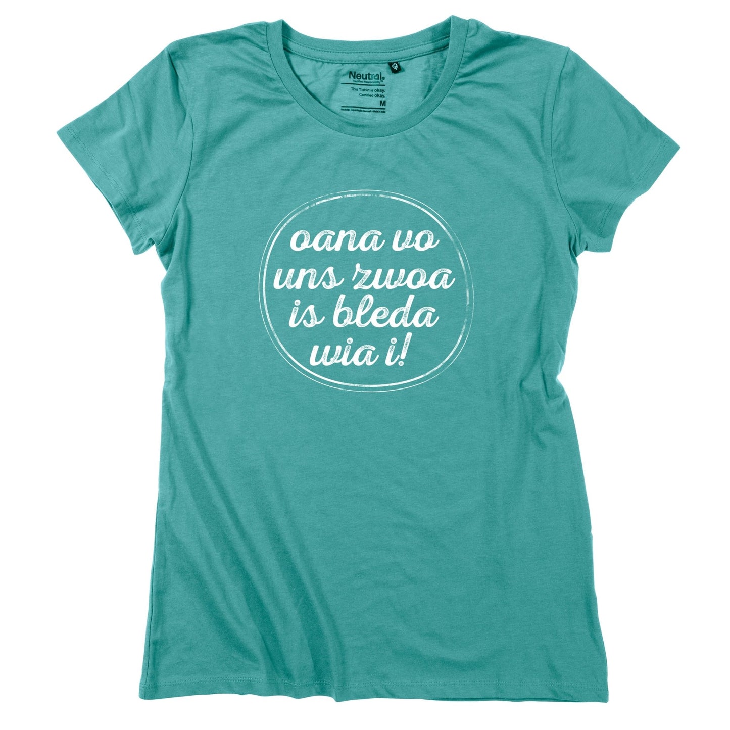 Damen - Shirt "Oana vo uns zwoa" - meinherzschlag.de