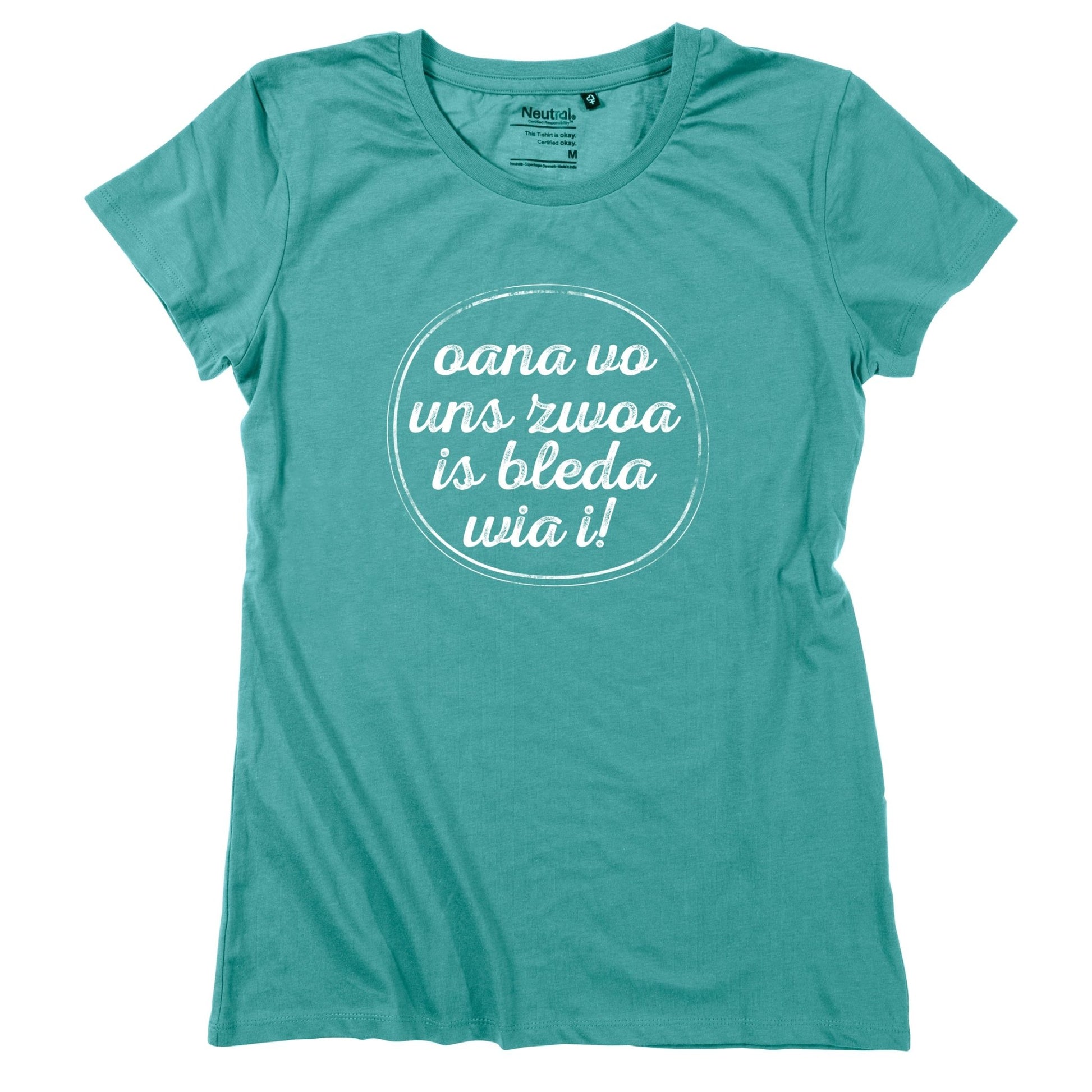 Damen - Shirt "Oana vo uns zwoa" - meinherzschlag.de