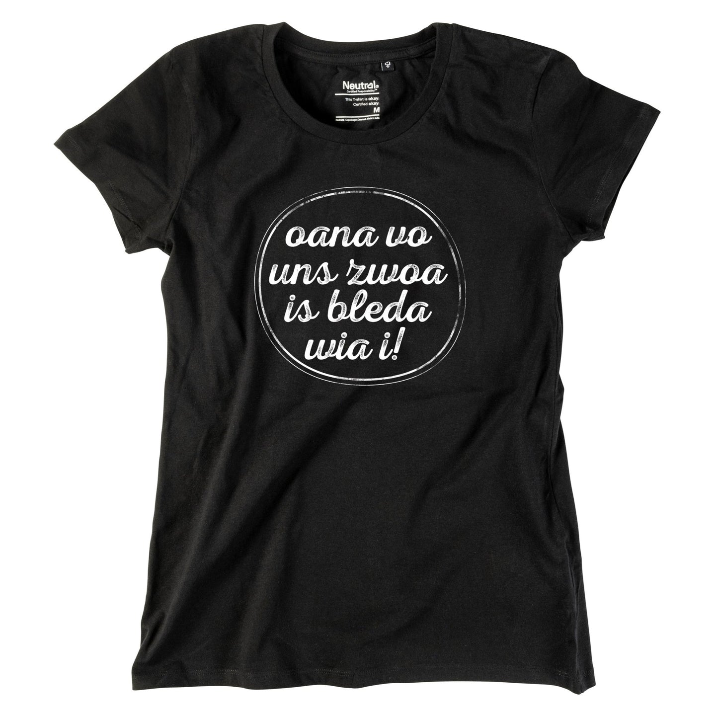 Damen - Shirt "Oana vo uns zwoa" - meinherzschlag.de