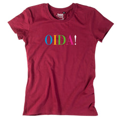 Damen-Shirt "OIDA!" bunt *Limited Edition*