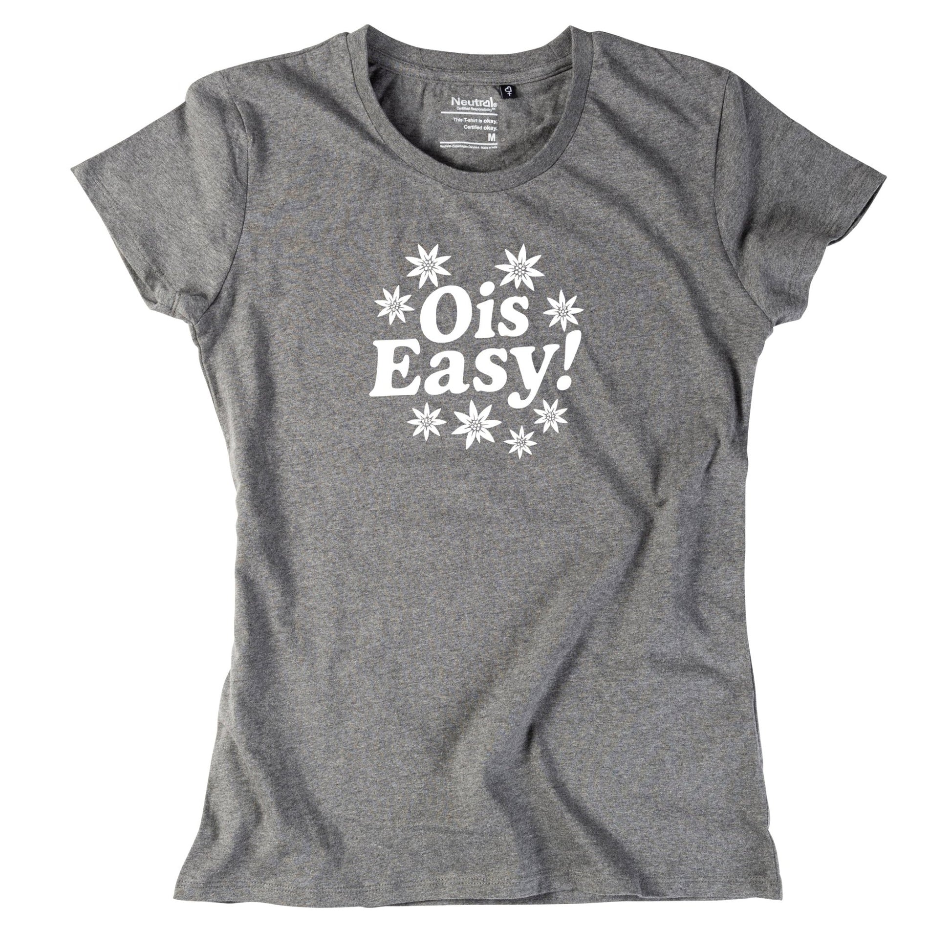 Damen - Shirt "Ois Easy!" - meinherzschlag.de