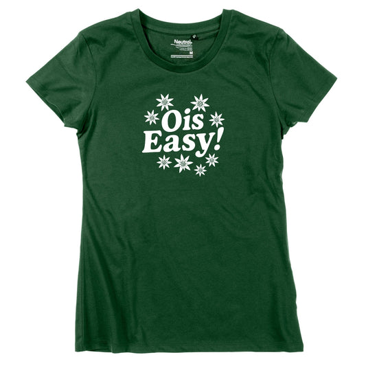 Damen - Shirt "Ois Easy!" - meinherzschlag.de