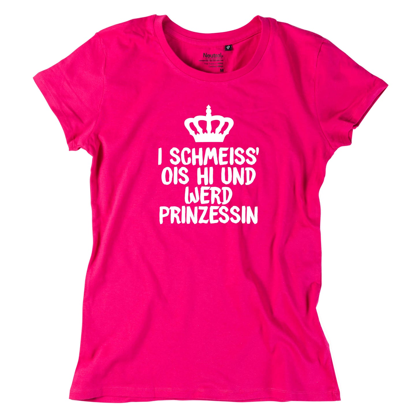 Damen - Shirt "Prinzessin" - meinherzschlag.de