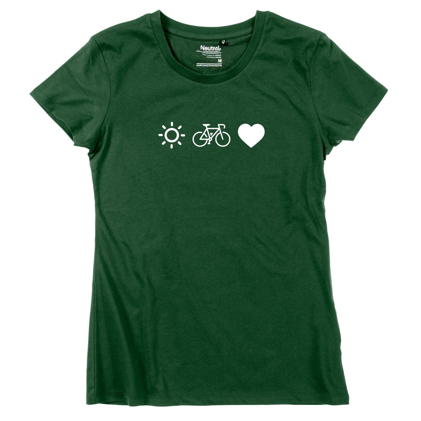 Damen - Shirt "Radl, Sun & Herzl" - meinherzschlag.de