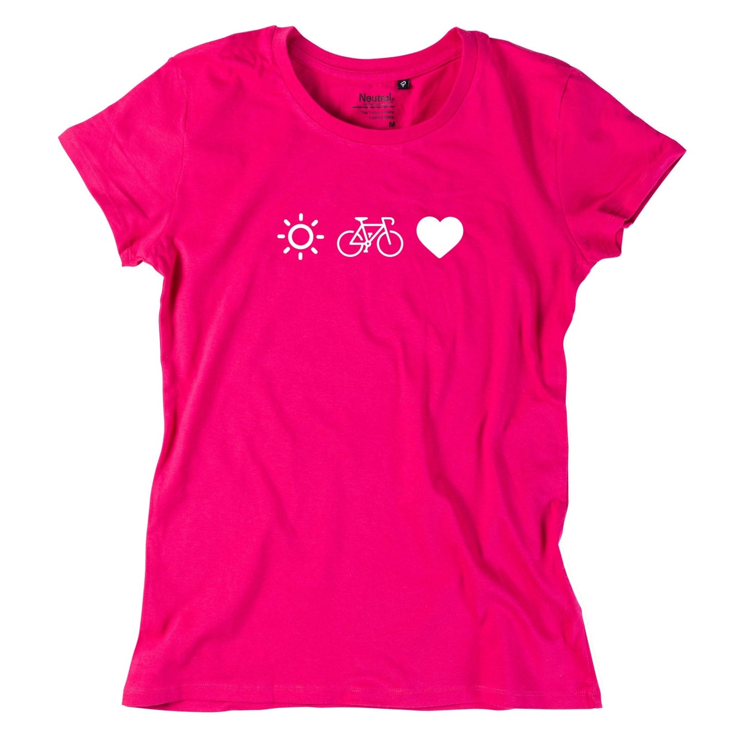 Damen - Shirt "Radl, Sun & Herzl" - meinherzschlag.de