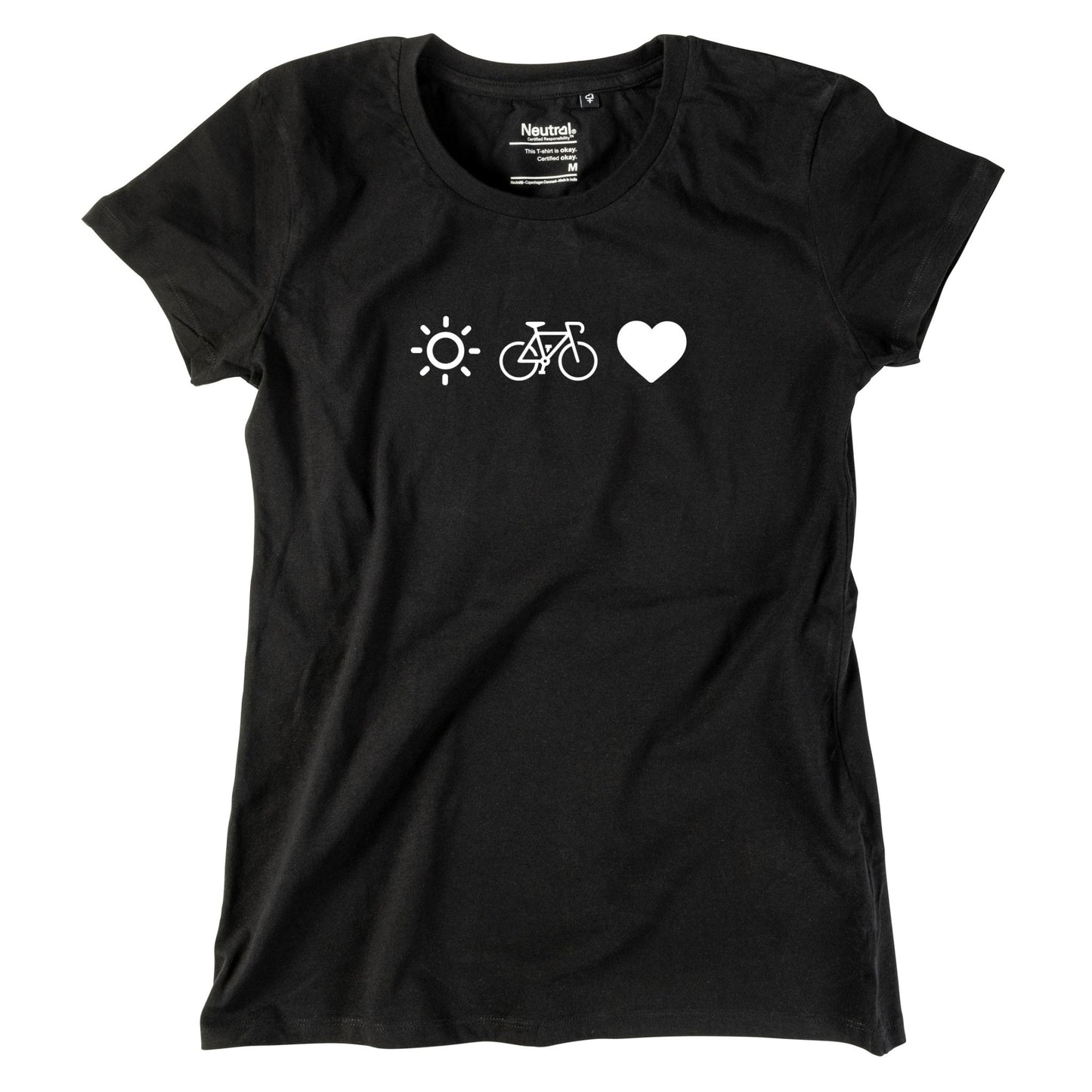 Damen - Shirt "Radl, Sun & Herzl" - meinherzschlag.de