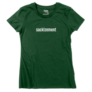 Damen - Shirt "sacklzement" - meinherzschlag.de
