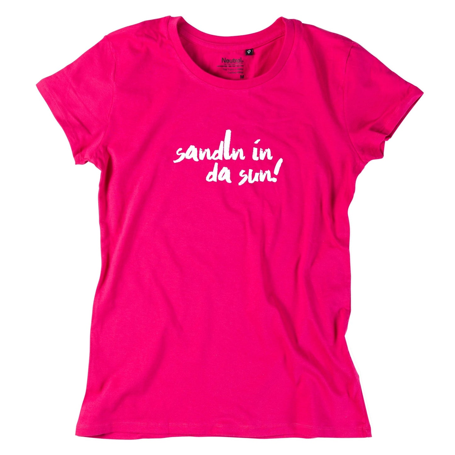 Damen - Shirt "sandln in da sun!" - meinherzschlag.de