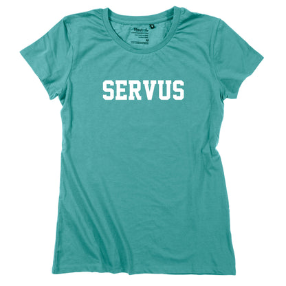 Damen - Shirt "SERVUS" - meinherzschlag.de