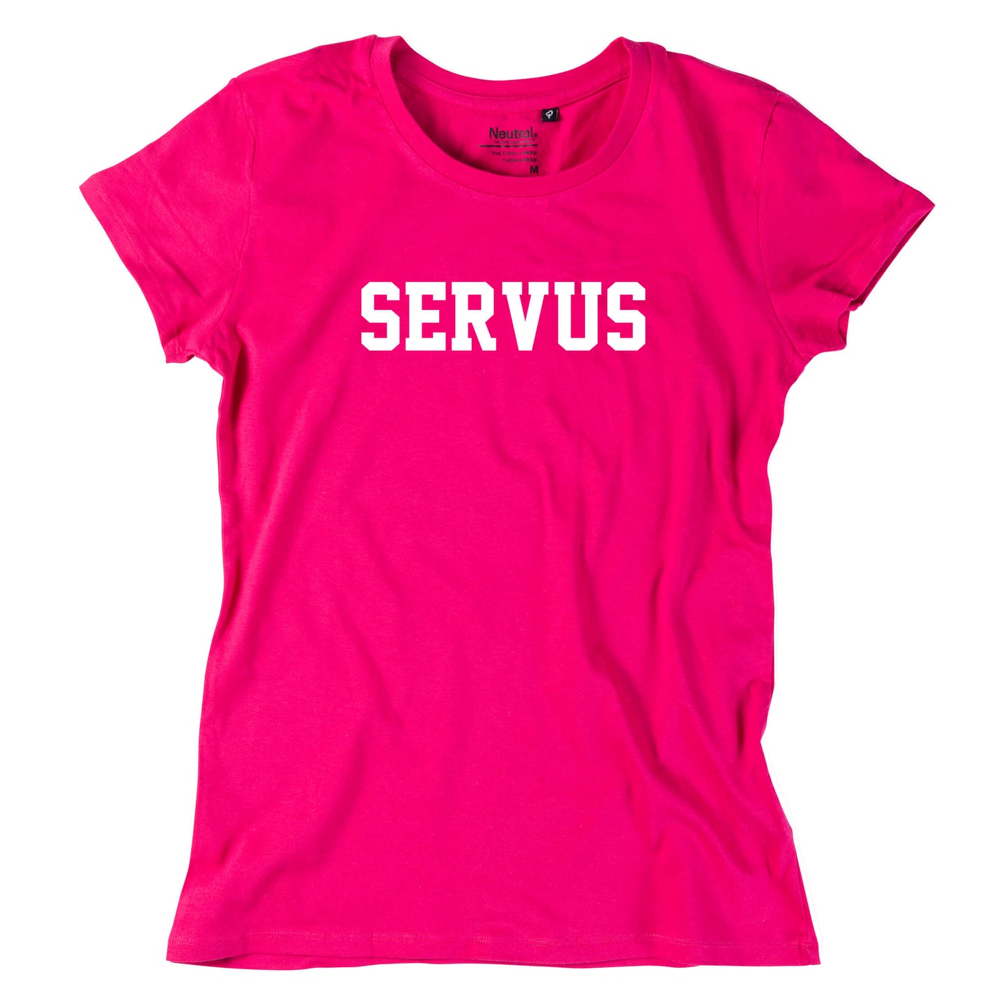 Damen - Shirt "SERVUS" - meinherzschlag.de