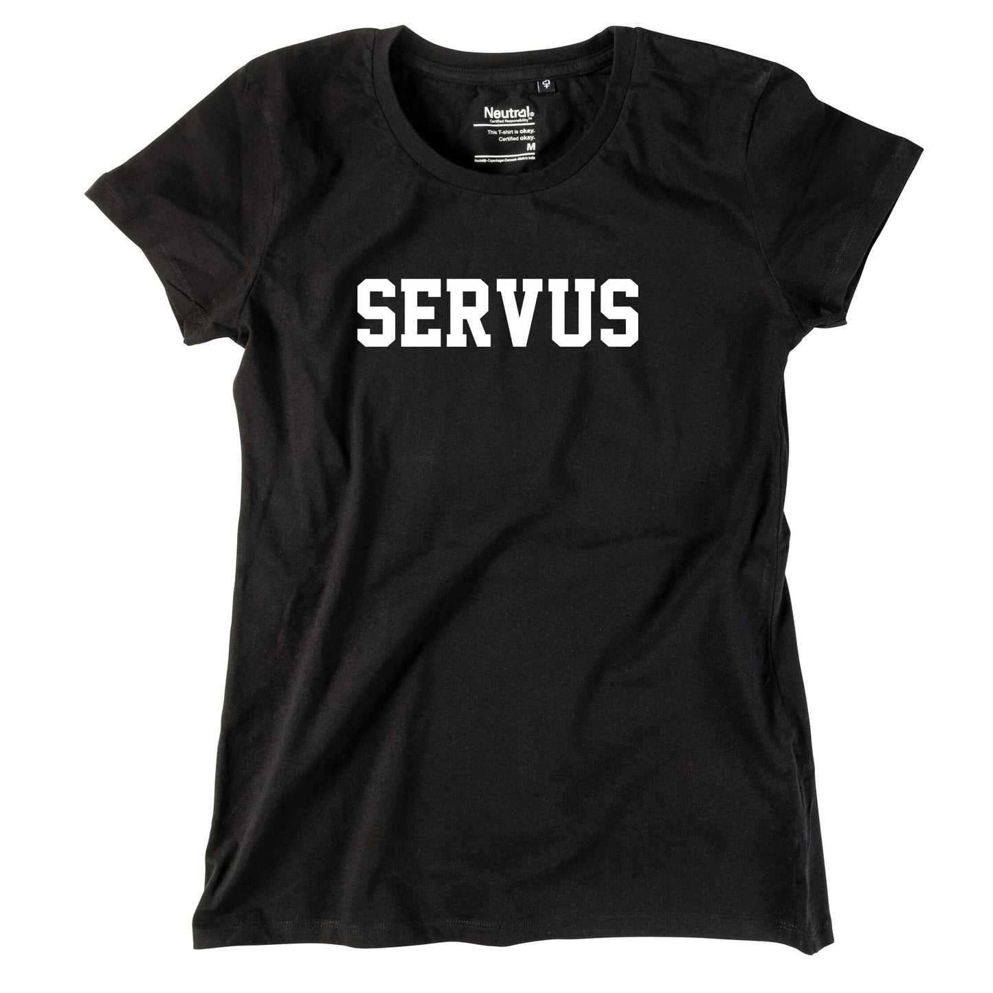 Damen - Shirt "SERVUS" - meinherzschlag.de