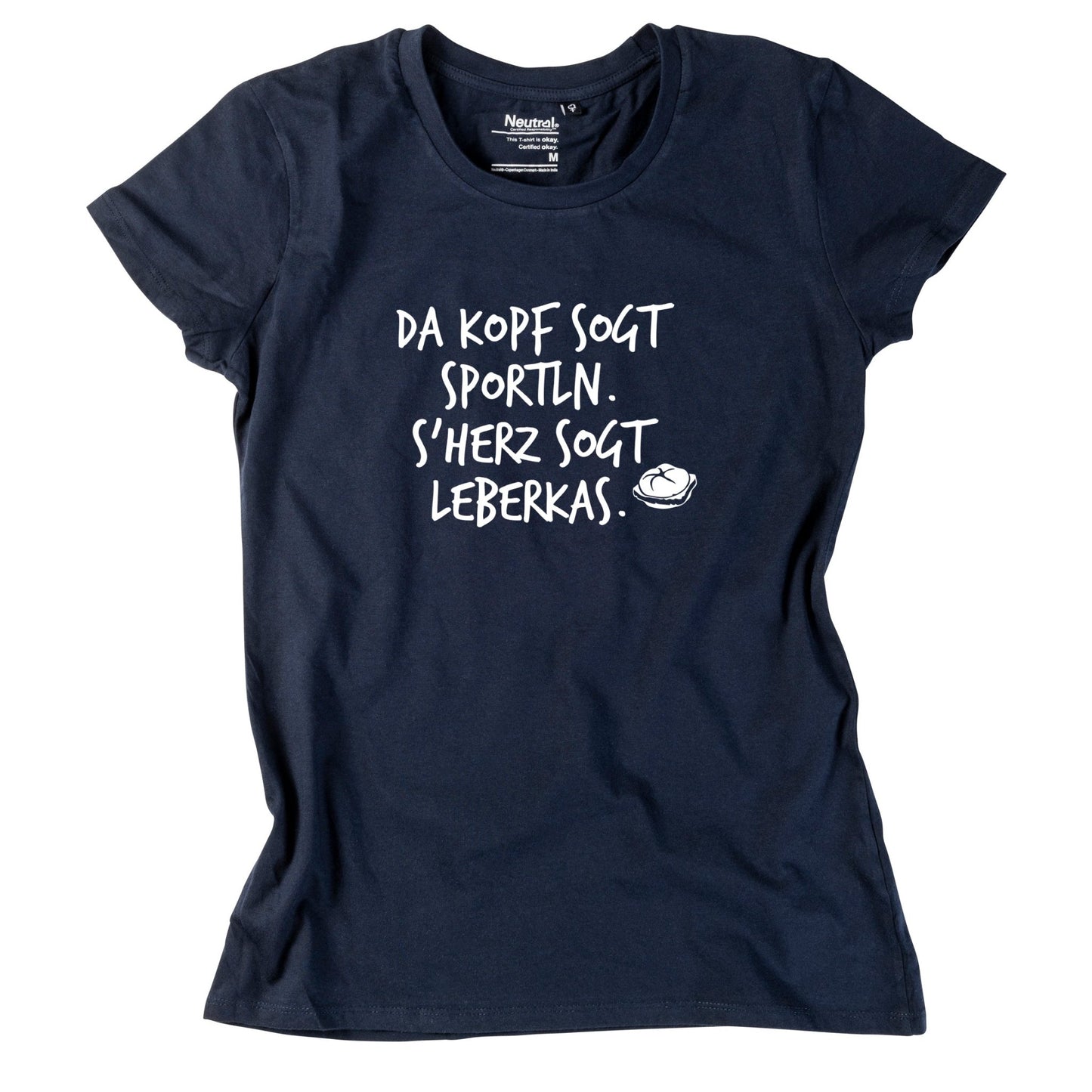 Damen - Shirt "s'Herz sogt Leberkas" - meinherzschlag.de