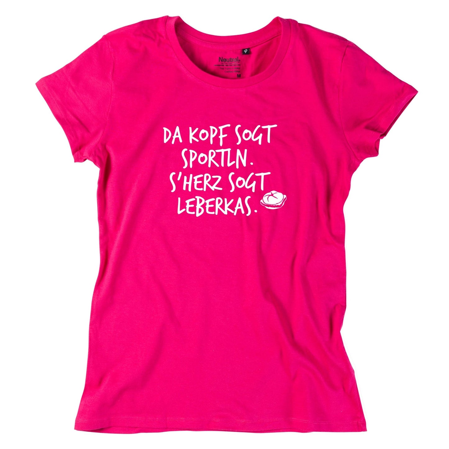 Damen - Shirt "s'Herz sogt Leberkas" - meinherzschlag.de