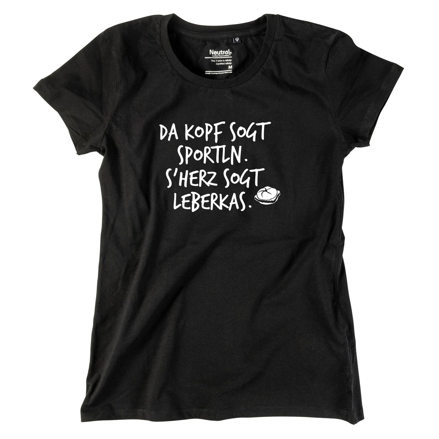Damen - Shirt "s'Herz sogt Leberkas" - meinherzschlag.de