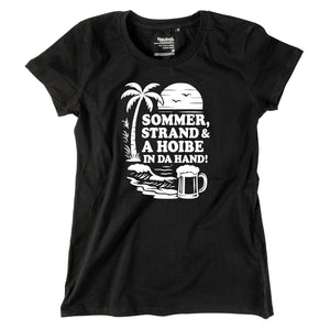 Damen - Shirt "Sommer & Strand" - meinherzschlag.de