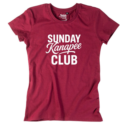 Damen - Shirt "Sunday Kanapee Club" - meinherzschlag.de