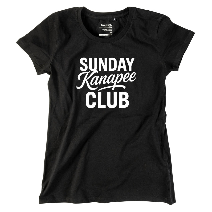 Damen - Shirt "Sunday Kanapee Club" - meinherzschlag.de
