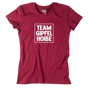 Damen - Shirt "Team Gipfelhoibe" - meinherzschlag.de