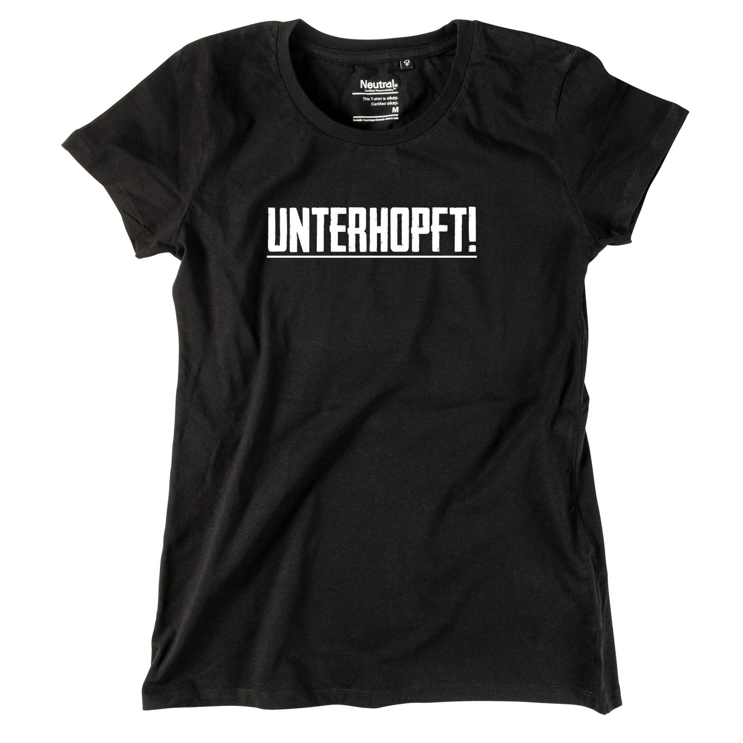 Damen - Shirt "Unterhopft" - meinherzschlag.de