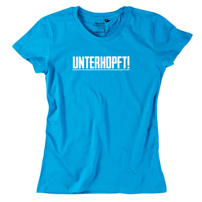 Damen - Shirt "Unterhopft" - meinherzschlag.de