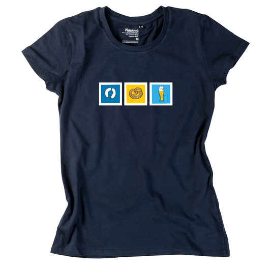 Damen - Shirt "Weißwurstfrühstück" - meinherzschlag.de