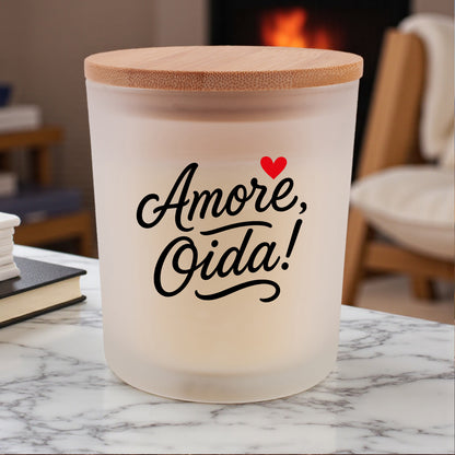 Duftkerze "Amore, Oida!" - meinherzschlag.de