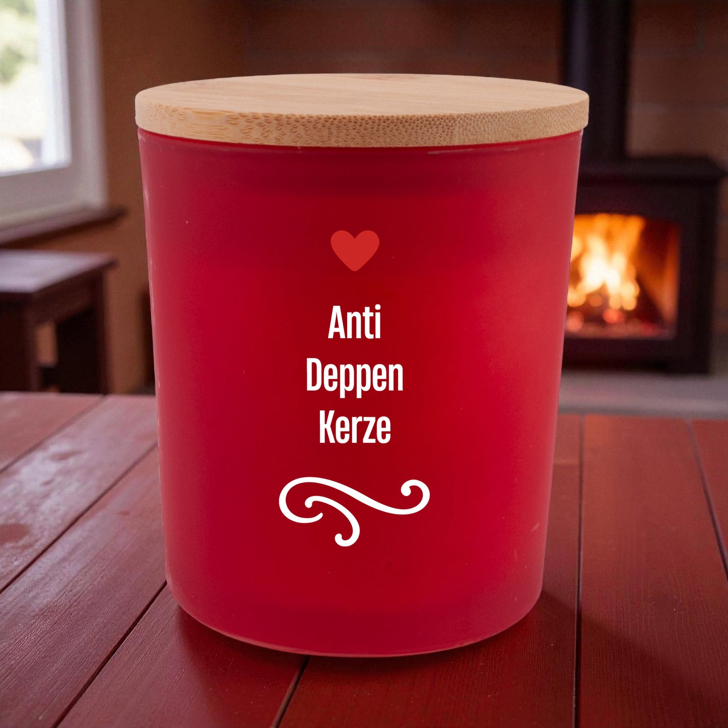 Duftkerze "Anti Deppen Kerze" - meinherzschlag.de
