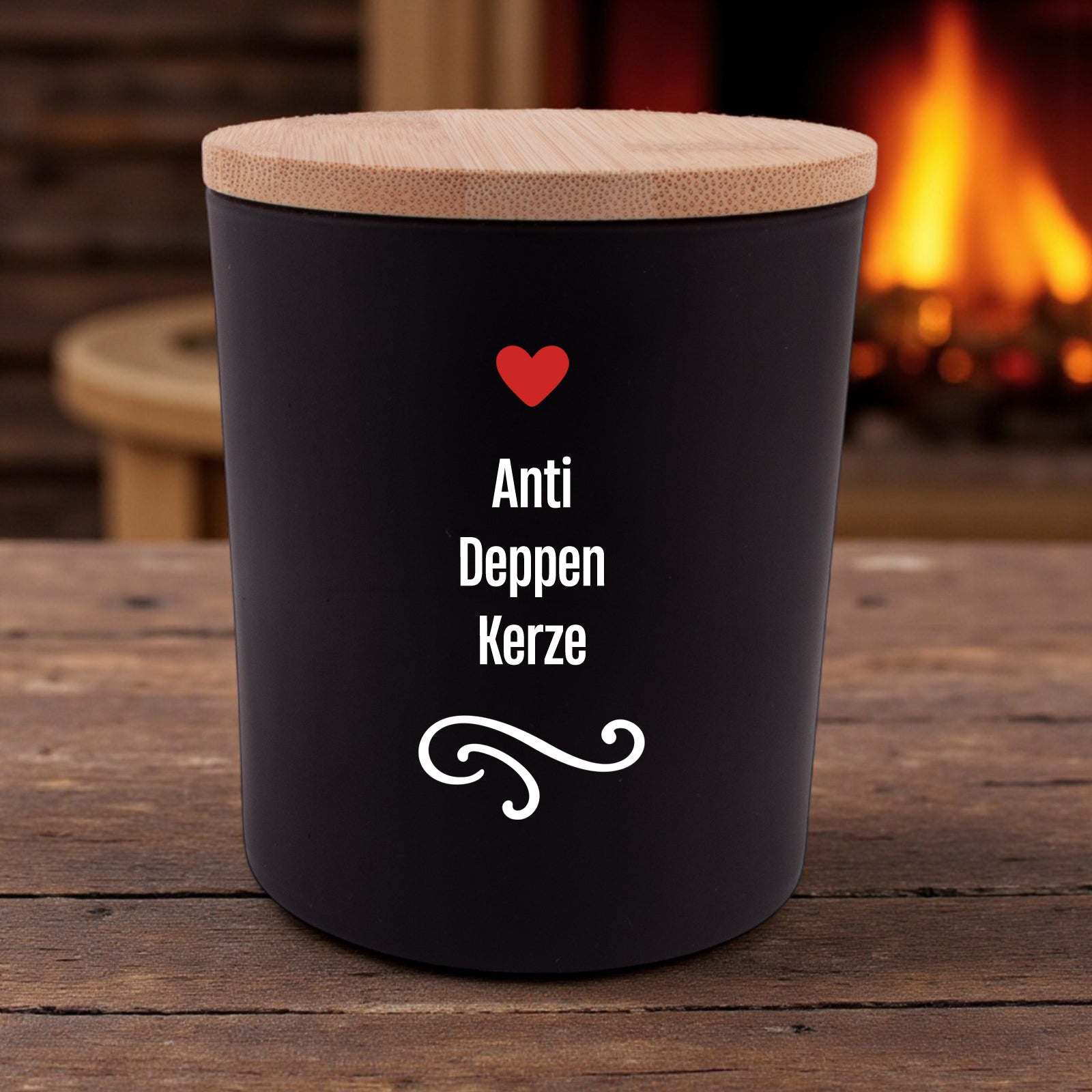 Duftkerze "Anti Deppen Kerze" - meinherzschlag.de
