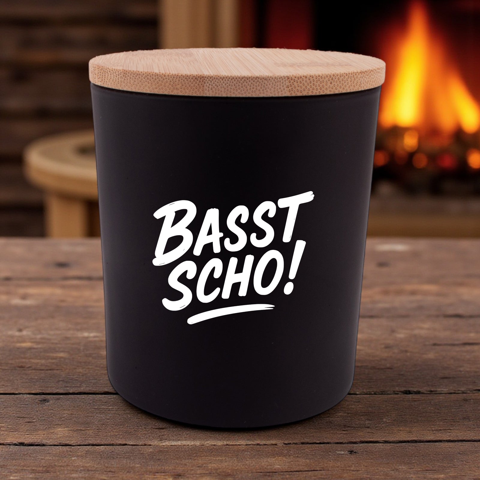 Duftkerze "Basst scho!" - meinherzschlag.de