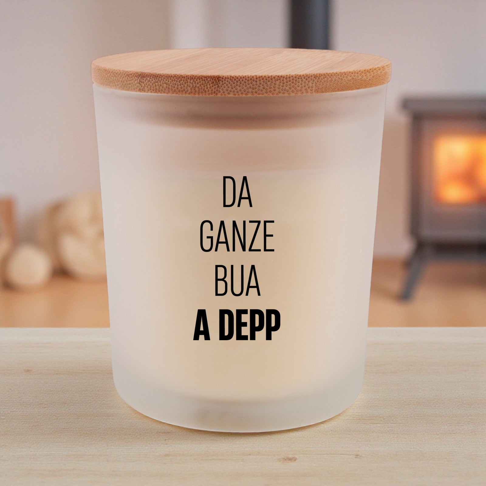 Duftkerze "Da ganze Bua a Depp" - meinherzschlag.de